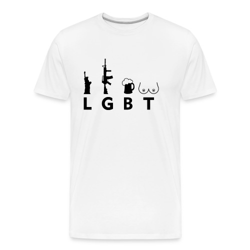 True LGBT - Men's Premium Organic T-Shirt