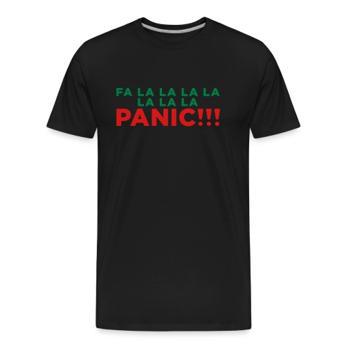 Anxiety Christmas - Men's Premium Organic T-Shirt