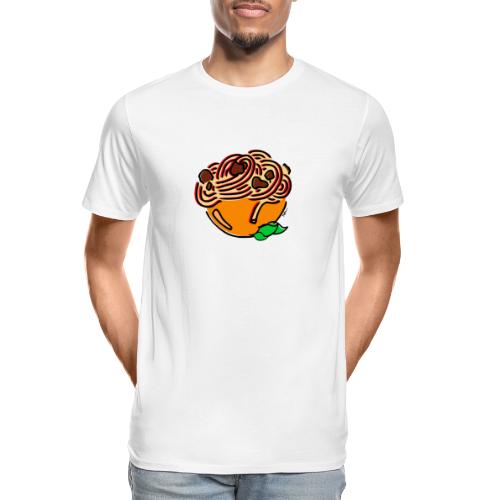 Bolognese Spaghetti - Men's Premium Organic T-Shirt
