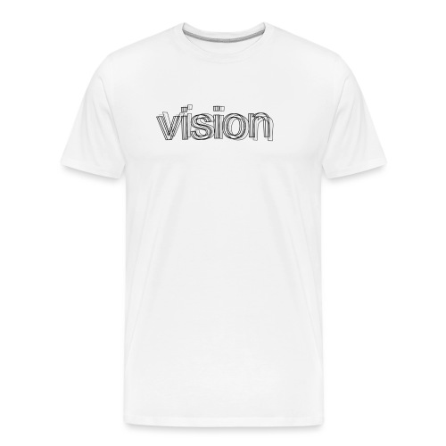 vision - Men's Premium Organic T-Shirt