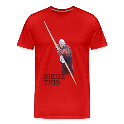 Siege This Mens standard T - Men's Premium Organic T-Shirt