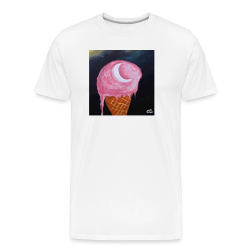 Ice Cream Moon - Men's Premium Organic T-Shirt