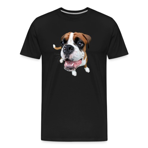 Boxer Rex the dog - Men's Premium Organic T-Shirt