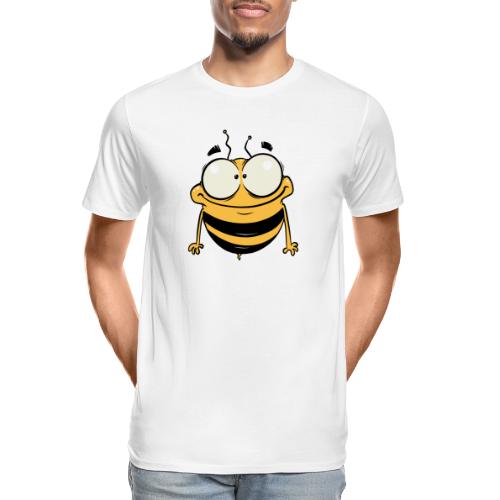 Happy bee - Men's Premium Organic T-Shirt