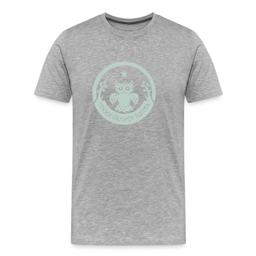Moonflower Logo - Men's Premium Organic T-Shirt