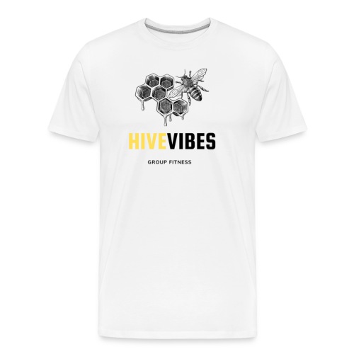 Hive Vibes Group Fitness Swag 2 - Men's Premium Organic T-Shirt