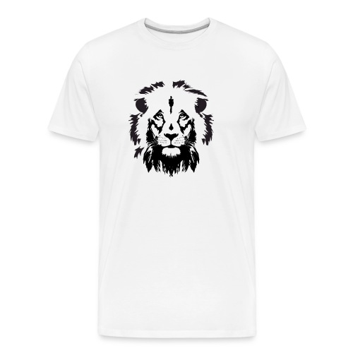 Lion head - Men's Premium Organic T-Shirt