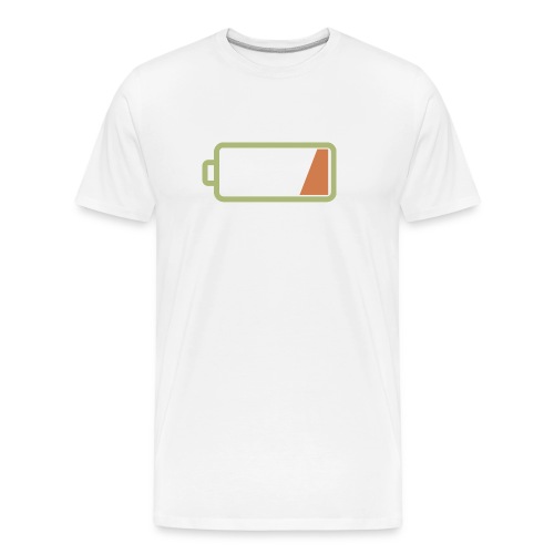 Silicon Valley - Low Battery - Men's Premium Organic T-Shirt