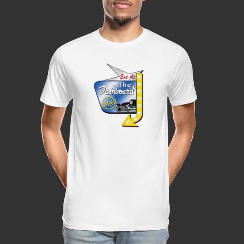 The Dashboard Diner Square Logo - Men's Premium Organic T-Shirt
