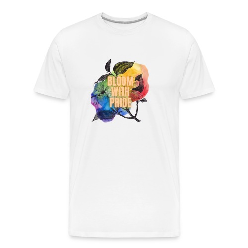 Bloom With Pride - Men's Premium Organic T-Shirt