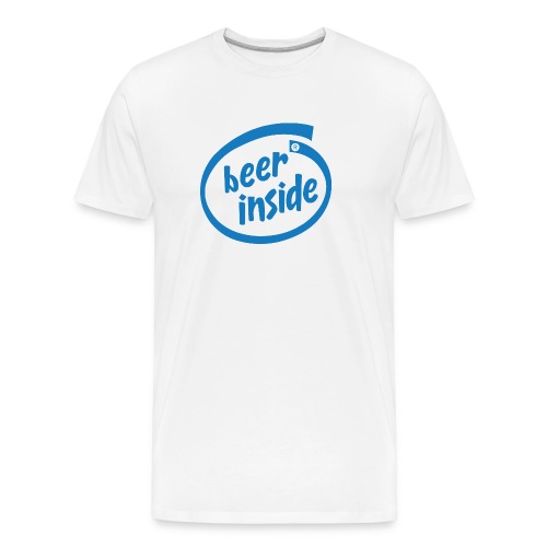 Beer Inside - Men's Premium Organic T-Shirt