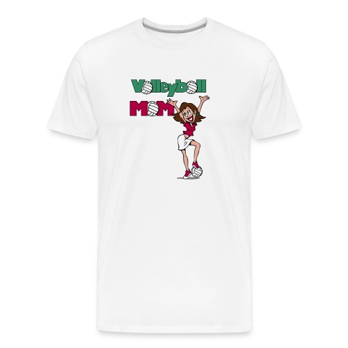 Volleyball Girl - Men's Premium Organic T-Shirt