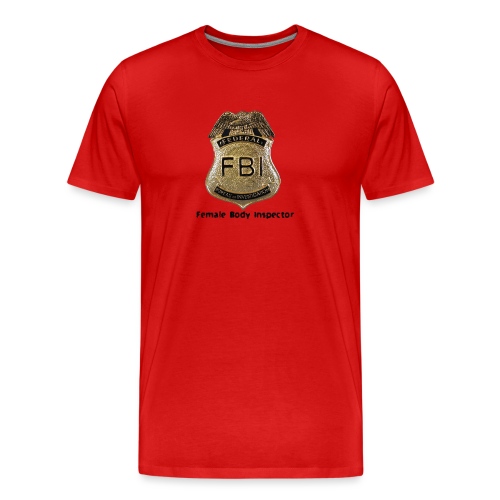 FBI Acronym - Men's Premium Organic T-Shirt