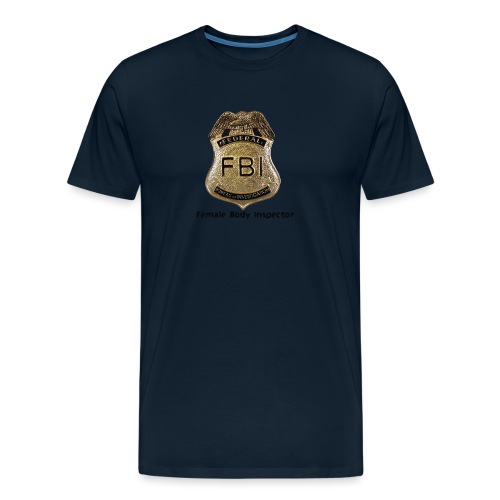 FBI Acronym - Men's Premium Organic T-Shirt