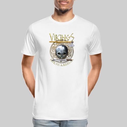 viking tshirt pocket art - Men's Premium Organic T-Shirt
