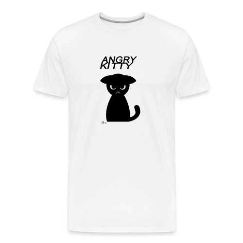 Angry Kitty - Men's Premium Organic T-Shirt