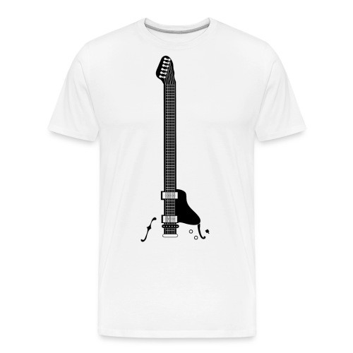 Electric Guitar - Men's Premium Organic T-Shirt