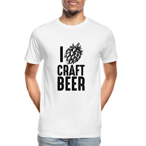 I Hop Craft Beer - Men's Premium Organic T-Shirt