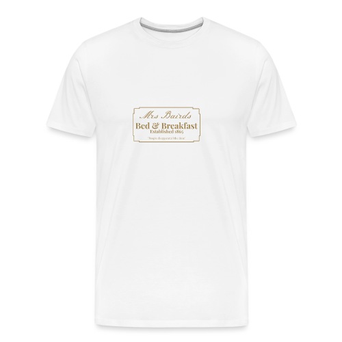 Mrs Bairds B & B - Men's Premium Organic T-Shirt