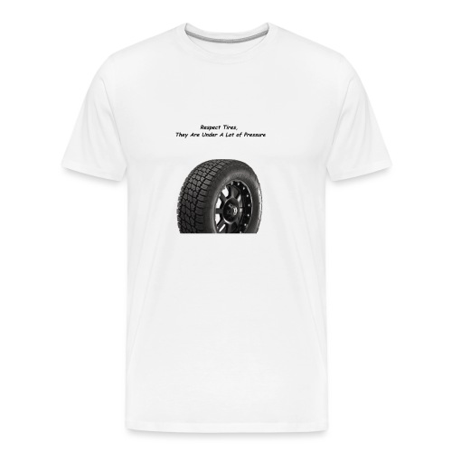 Tire Pressure - Men's Premium Organic T-Shirt