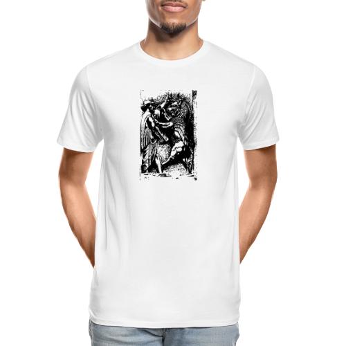 Lion and Warrior - Men's Premium Organic T-Shirt