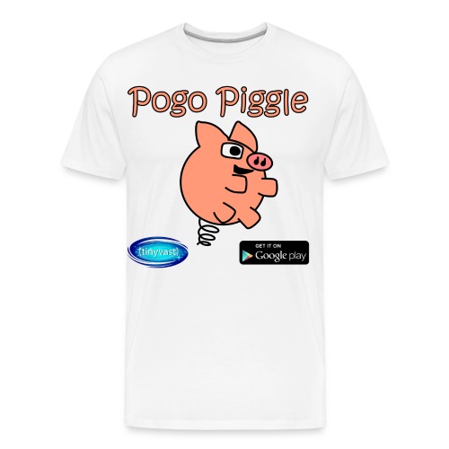 Pogo Piggle - Men's Premium Organic T-Shirt