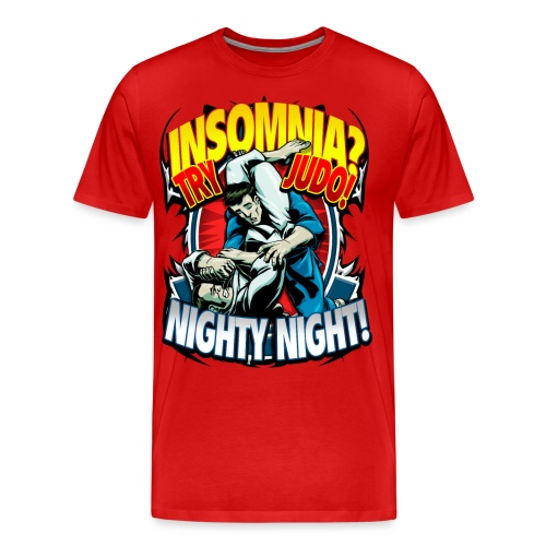 Judo Shirt - Insomnia Judo Design - Men's Premium Organic T-Shirt