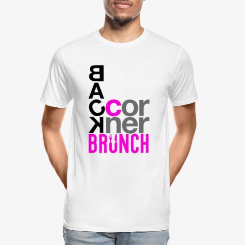 #BackCornerBrunch Summer Drop - Men's Premium Organic T-Shirt