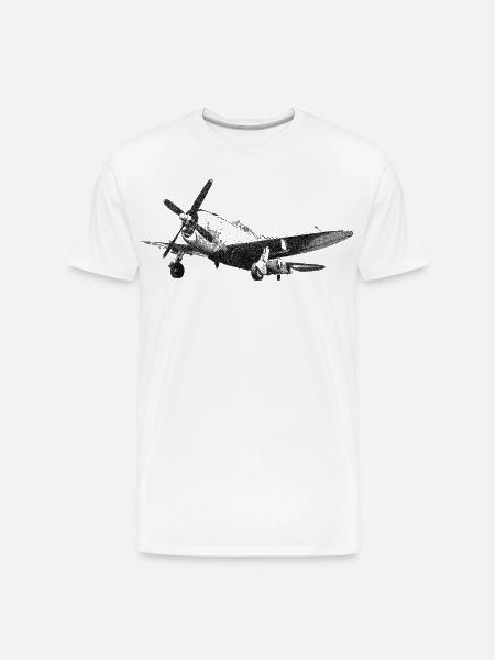 P-47 Thunderbolt - Men's Premium Organic T-Shirt - white