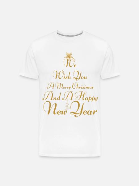 Christmas - Men's Premium Organic T-Shirt - white