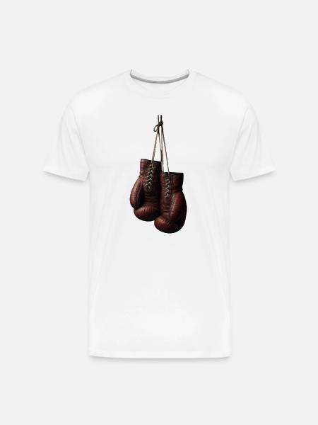 Boxing - Men's Premium Organic T-Shirt - white