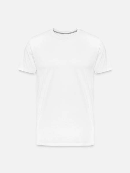 Climb - Men's Premium Organic T-Shirt - white