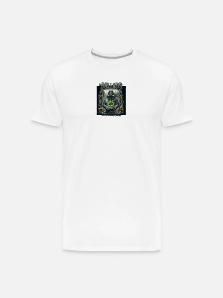 Broken World Ballads - Men's Premium Organic T-Shirt - white