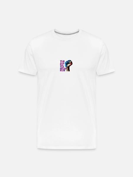 french resistance - Men's Premium Organic T-Shirt - white