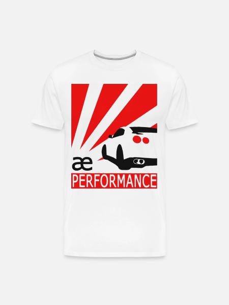 ae performance - Men's Premium Organic T-Shirt - white