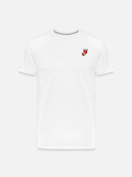 Christmas sock - Men's Premium Organic T-Shirt - white