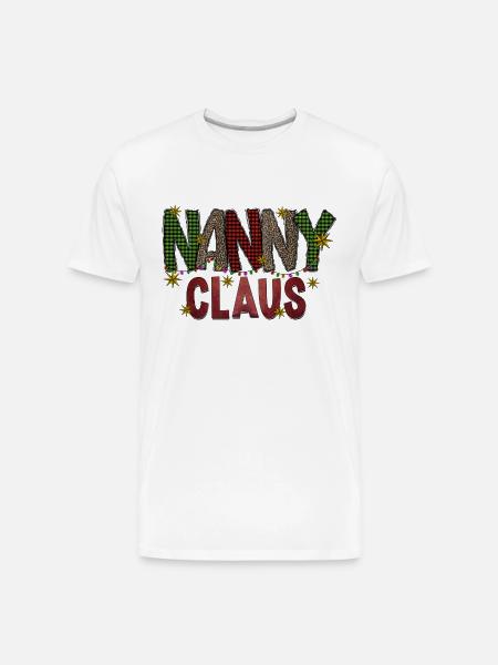 Nanny Claus - Men's Premium Organic T-Shirt - white