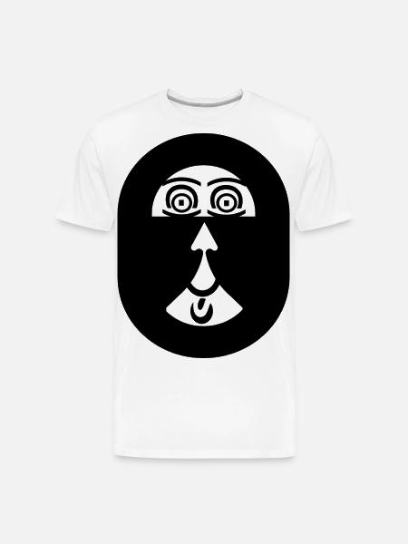 Observer - Men's Premium Organic T-Shirt - white