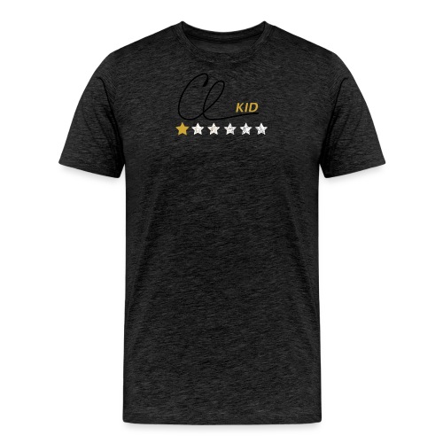 Black n Gold Logo - Men's Premium Organic T-Shirt