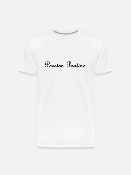 Poutine Passion - Men's Premium Organic T-Shirt - white