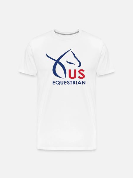 equestrian - Men's Premium Organic T-Shirt - white