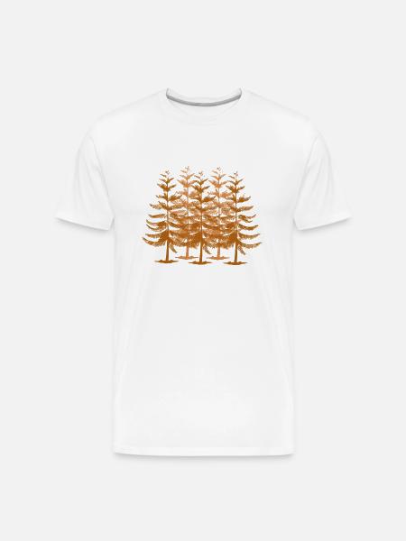 Into The Pine - Men's Premium Organic T-Shirt -