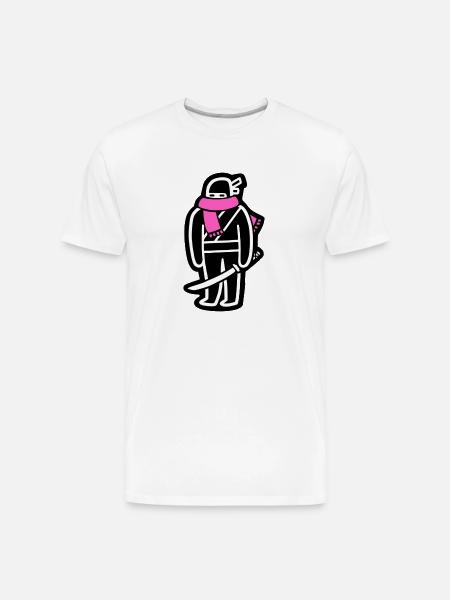Not So Stealthy - Men's Premium Organic T-Shirt - white