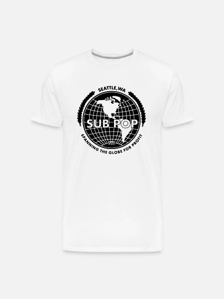 subpop - Men's Premium Organic T-Shirt - white