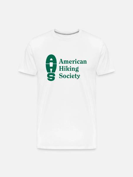 AHS logo green - Men's Premium Organic T-Shirt - white