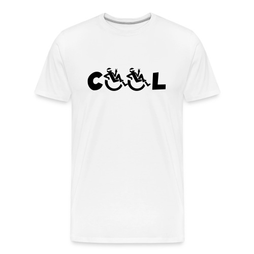 Cool wheelchair user * - Men's Premium Organic T-Shirt