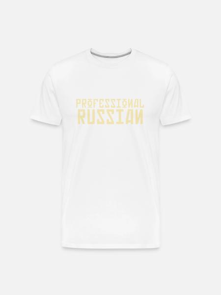 FPS Russia Professional Russian MP Long Sleeve Shi - Men's Premium Organic T-Shirt - 