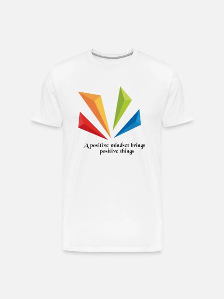 Social - Men's Premium Organic T-Shirt - white