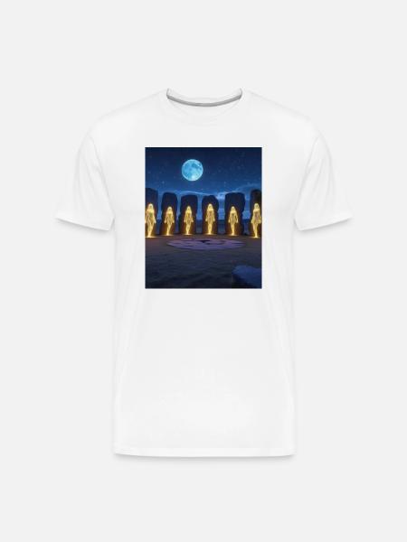Pleiadians - Men's Premium Organic T-Shirt - white