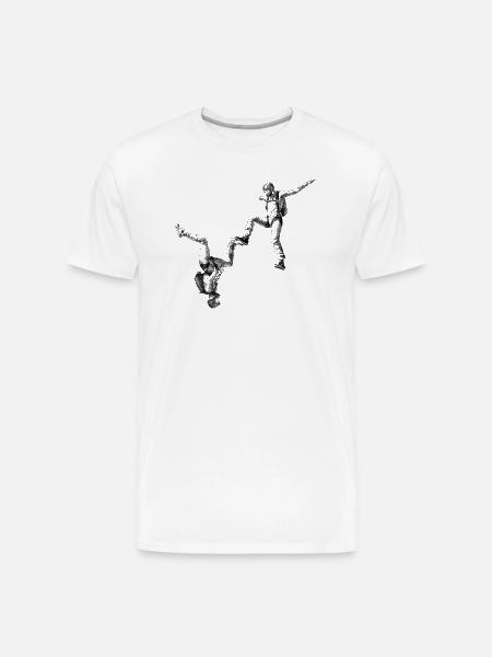 Freefly - Men's Premium Organic T-Shirt - white